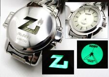 Reloj de pulsera Zippo limitado n.o 0091 brilla en la oscuridad funcionando 1994 sin usar en caja raro segunda mano  Embacar hacia Argentina