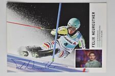 Felix Neureuther - Narciarski slalom alpejski - oryginalny autograf - - - ok. 10x15cm - samochód na sprzedaż  Wysyłka do Poland