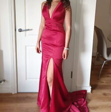 Satin red prom for sale  Ireland