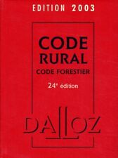 Code rural code d'occasion  France