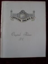 Crystal palace plymouth for sale  GREAT YARMOUTH