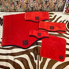 towels bath red 5 for sale  Fort Worth