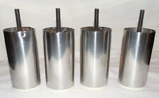Used, 4 Furniture Legs 4" tall x 2" diameter Screw-in for sale  Shipping to South Africa