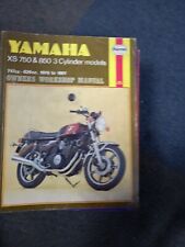 Haynes yamaha xs750 for sale  BILSTON