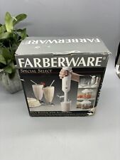 NOS Farberware Special Select Stick Blender FSSB 100A White, used for sale  Shipping to South Africa