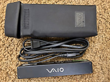Cargador original Sony Vaio VGP-AC16V10 CA delgado viaje adaptador 16 V con estuche y cables segunda mano  Embacar hacia Argentina