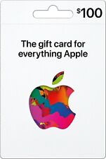 Tarjeta de regalo de Apple de $100, tarjeta física, envío gratuito segunda mano  Embacar hacia Argentina