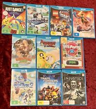 Lote de 10 jogos para Nintendo Wii U PAL Party U / Adventure Time/Donkey Kong!! # 1 comprar usado  Enviando para Brazil