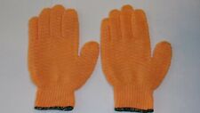 High Visibility Orange Running Work Gloves Mittens Sports Large Size String Knit for sale  Germantown