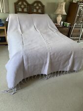 mauve bed throw for sale  SLOUGH