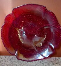 Strawberry glass textured for sale  STRATHPEFFER
