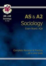 AS/A2 Level Sociology AQA Complete Revision & Practice, Richard Parsons, Good Co for sale  ROSSENDALE