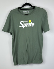 Usado, Camiseta de algodão manga curta verde COCA-COLA tamanho XS Enjoy Sprite comprar usado  Enviando para Brazil