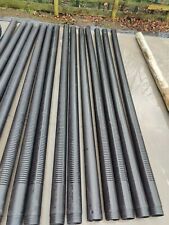 Land / French drain  Soak Away Pipe 3m Polyflow HDPE Slotted Pipes 110mm Qty 1 for sale  NANTWICH