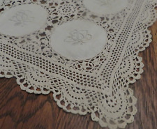 Crochet lace linen for sale  Victor