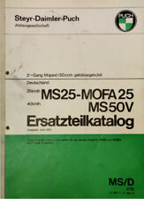 Puch ersatzteilkatalog ms25 gebraucht kaufen  Braunsbach