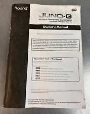 Roland Juno-G Sintetizador Manual do Proprietário Livro de Instruções | Usado comprar usado  Enviando para Brazil