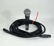 Micrófono dinámico con cable Shure SM58 con cable XLR ~ FUNCIONA segunda mano  Embacar hacia Argentina