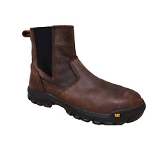 Bota de trabalho masculina CAT Caterpillar distância entre eixos biqueira de aço tamanho 8.5, usado comprar usado  Enviando para Brazil