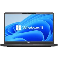 DELL TOUCHSCREEN Laptop Intel i7 8th Gen 16GB 512GB SSD WEBCAM 13.3" Win11 Pro for sale  Shipping to South Africa