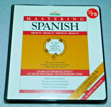 Barrons Mastering livro espanhol FALTA 1 áudio cassete tutor de estudo de linguagem comprar usado  Enviando para Brazil