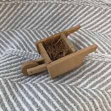 Miniature wooden wheelbarrow for sale  Highland