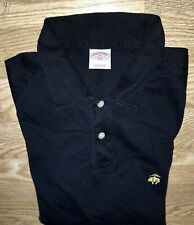 Usado, Camisa polo masculina nova Brooks Brothers preta manga longa média  comprar usado  Enviando para Brazil