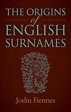 Origins english surnames for sale  UK