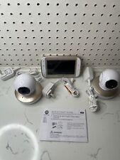 Monitor de vídeo portátil para bebê Motorola MBP50G2 5 polegadas 2 câmeras comprar usado  Enviando para Brazil