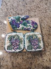 Grape potholders oven for sale  Knoxville