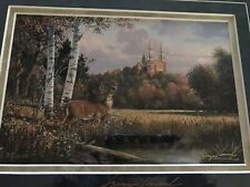 framed print stags for sale  Brookfield