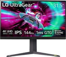 LG 32" UltraGear 4K UHD (3840x2160) Gaming Monitor, 144Hz, 1ms,  32GR93U-B 31.5" for sale  Shipping to South Africa