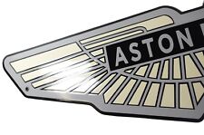Tablica emaliowana Aston Martin 21x80 cm logo znak emblemat tabliczka kolekcjone na sprzedaż  PL