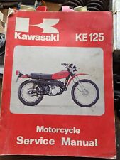Kawasaki ke125 workshop for sale  BEDFORD