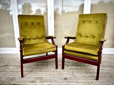 Midcentury cintique armchairs for sale  RICKMANSWORTH