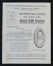 Brochure commerciale 1925 d'occasion  Nantes-