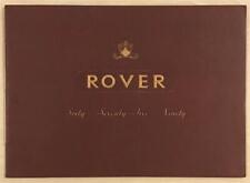 Rover sixty seventy for sale  LEICESTER