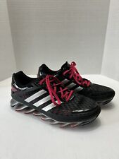 Adidas Springblade Running Shoes Mens Size 9  Black Silver Maroon G97687 for sale  Shipping to South Africa