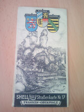 Shell strassenkarte franken gebraucht kaufen  Auerbach/Vogtl.