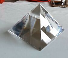 Pyramide cristal 8cm d'occasion  Corte