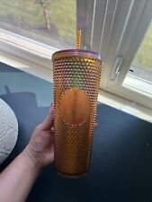 Used, SBUX Gold Studded Cold Cup Tumbler - 24oz for sale  Shipping to South Africa
