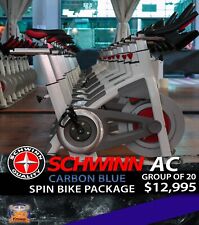 Schwinn AC Carbon Blue Spin Bikes 20 Piece Package for sale  Bay Shore