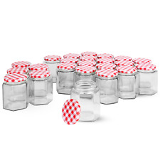 Glass jam jars for sale  CHESTERFIELD