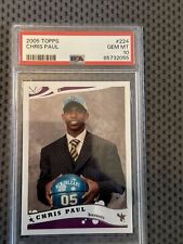 2005 Topps Chris Paul RC #224 PSA 10 - Rookie - Hornets Suns Warriors Clippers for sale  Shipping to South Africa