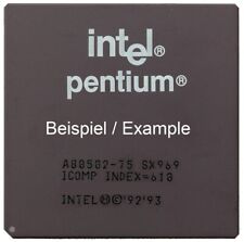 Intel Pentium 133 A80502133 SY022 zócalo/zócket 7 133 MHz/66 MHz CPU procesador de PC, usado segunda mano  Embacar hacia Argentina