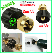Used, Propane Adapter Regulator Valve Refill Lp Gas 1 Lb Cylinder Tank QCC1 Coupler for sale  Whittier