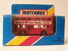 Matchbox bus londonien d'occasion  Salouël