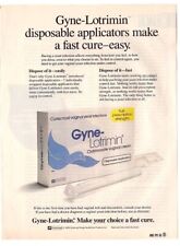 Anuncio impreso de revista vintage década de 1990 Gyne-Lotrimin® cuidado de la salud femenina v2 segunda mano  Embacar hacia Argentina