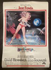 Barbarella movie poster for sale  LONDON