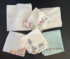 Vintage set embroidered for sale  White Plains